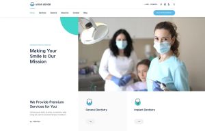 Union Dental White-Lightblue Style