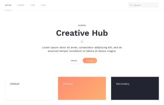 White-Orange Style