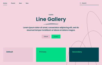 Colored Green Style