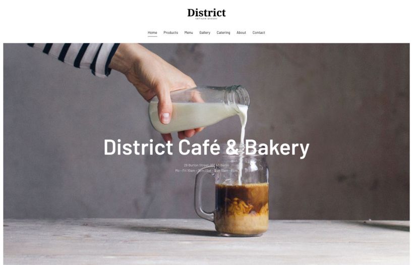 District Joomla Template