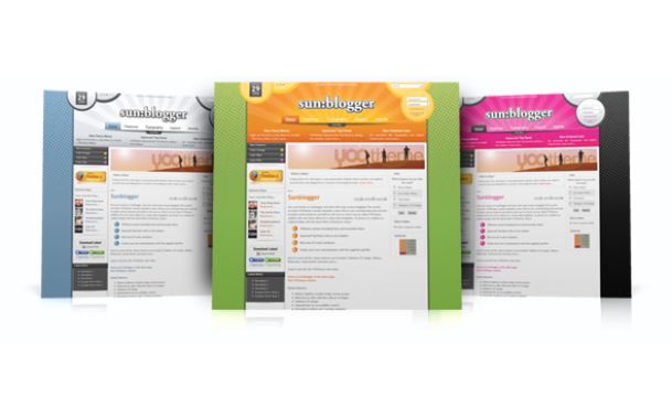 Sunblogger template