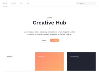 White-Orange Style