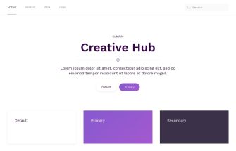 White-Purple Style