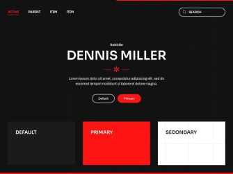 Black Red Style