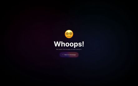 Circle Joomla template Error 404 Layout
