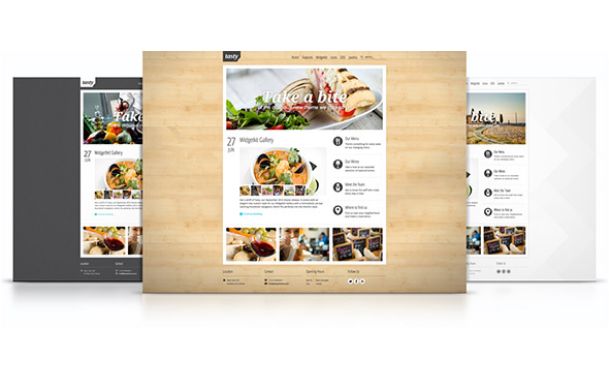 Tasty Theme – September 2012 YOOtheme club theme