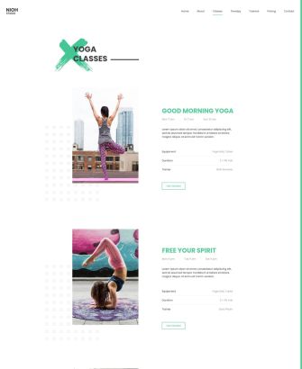 Yoga Layout