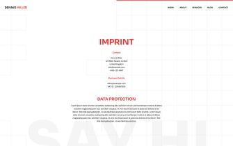 Imprint Layout