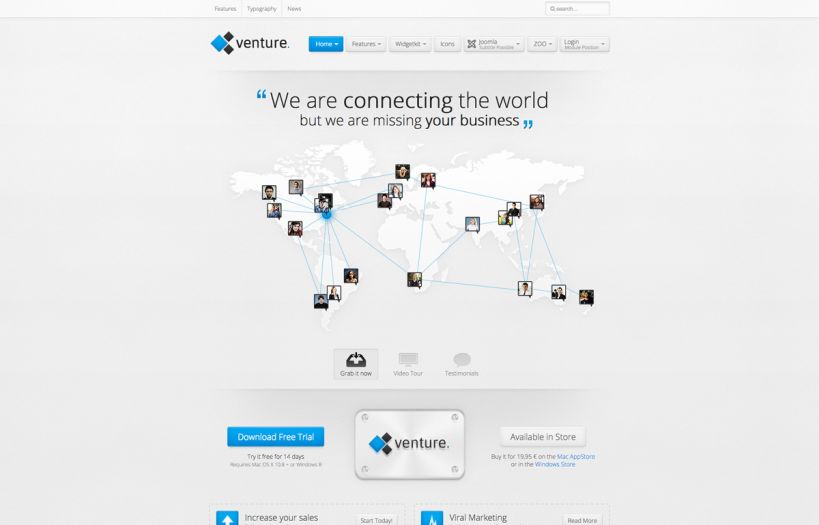 Venture Joomla Template