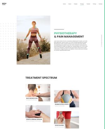 Physiotherapy Layout
