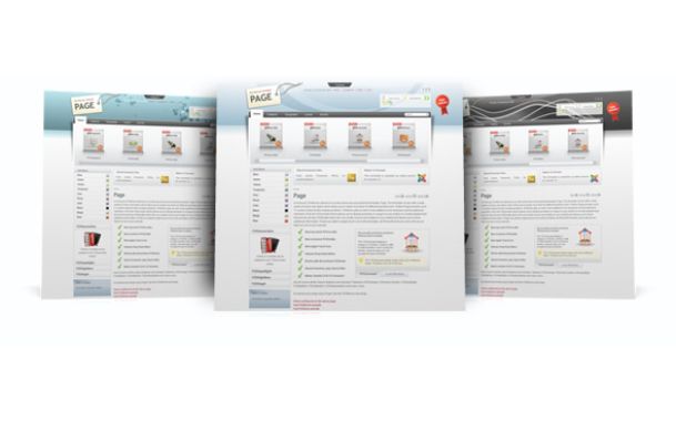 Page template