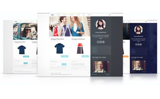 Vida Theme – January 2014 YOOtheme club theme