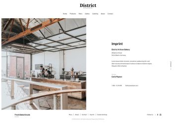 Imprint Layout