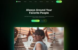 Circle Black-Green Style
