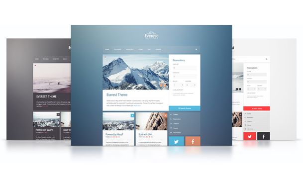 Everest Theme – May 2014 YOOtheme club theme