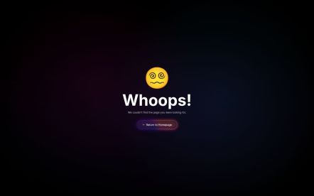 Circle Joomla template Error 404 Layout
