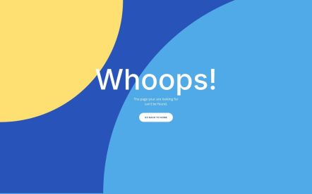 Union Dental Joomla template Error 404 Layout