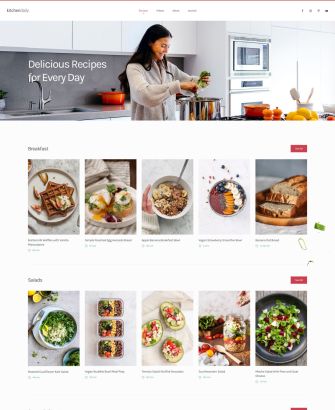 Recipes Layout