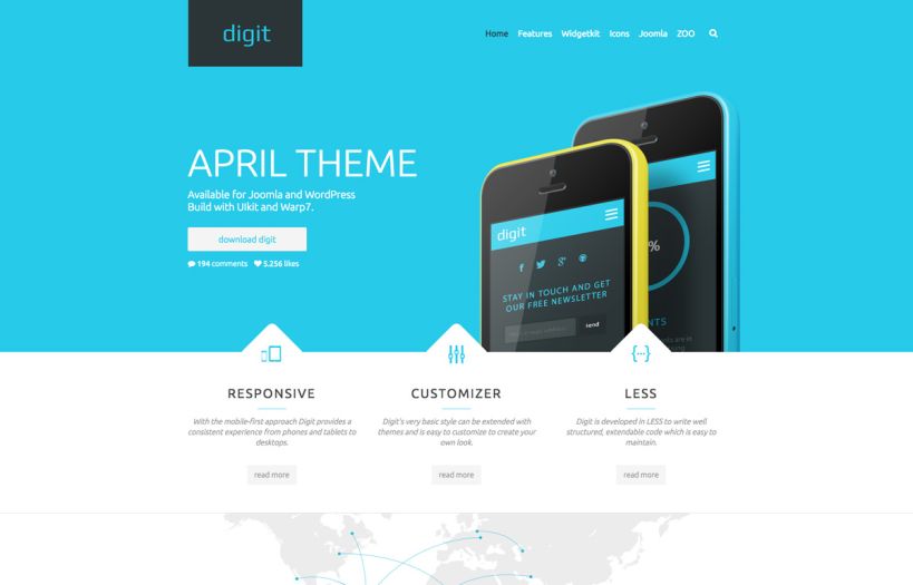 Digit Joomla Template