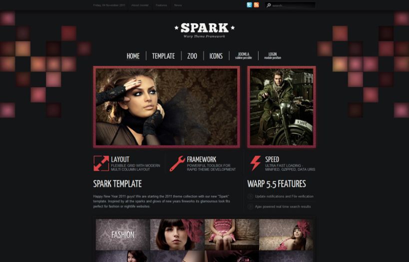 Spark Joomla Template