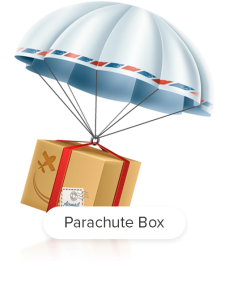 Parachute Box Icon