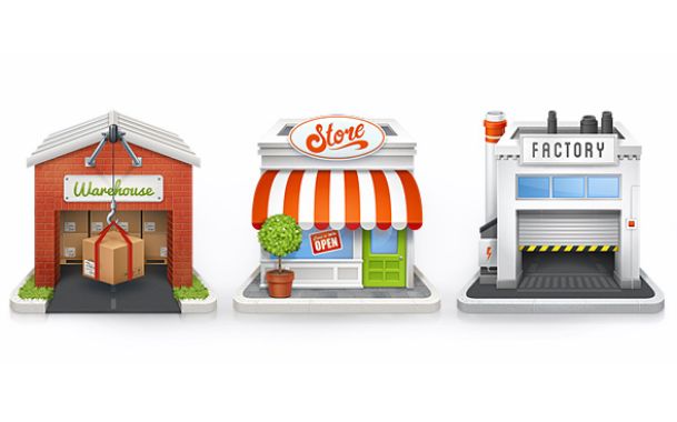 Buildings Icon Set – Released for February 2013