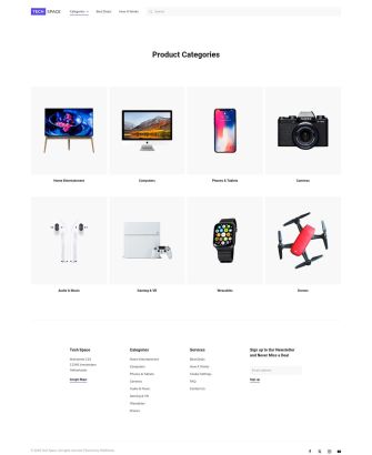 Categories Layout