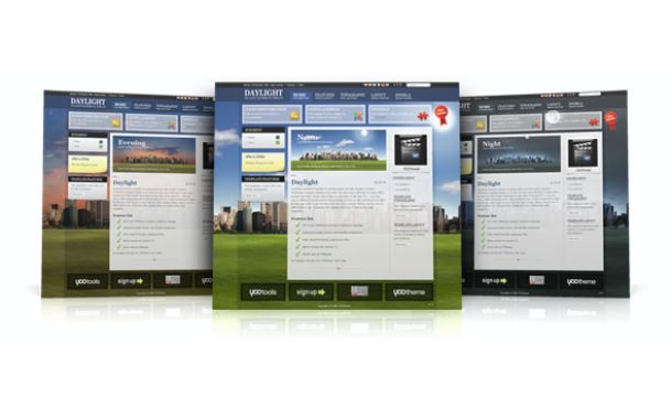 Daylight template – December 08 YOOtheme club template