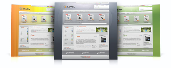 Level template – June 09 YOOtheme club template