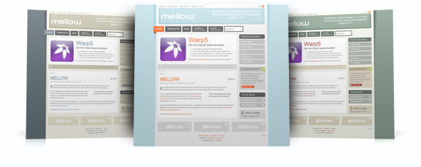 Mellow template – October 09 YOOtheme club template