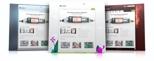 Expo template – December 2010 YOOtheme club template
