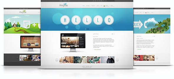 Inspire Theme – March 2012 YOOtheme club theme