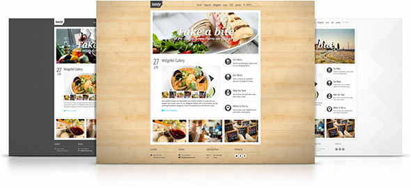 Tasty Theme – September 2012 YOOtheme club theme