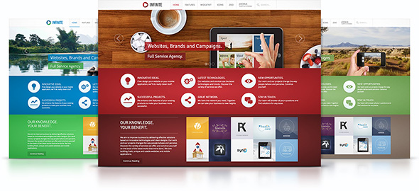 Infinite Theme – January 2013 YOOtheme club theme