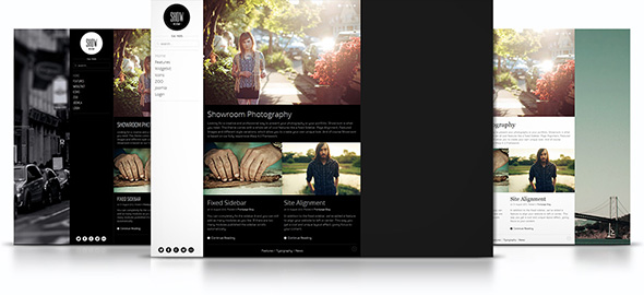 Showroom Theme – February 2013 YOOtheme club theme