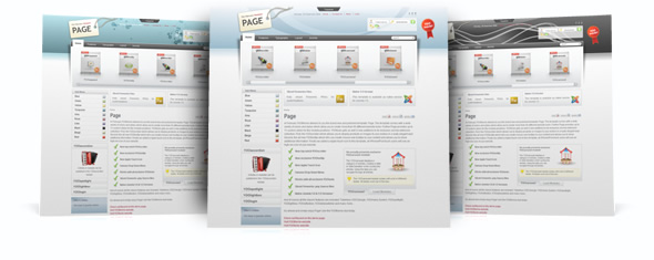 Page template