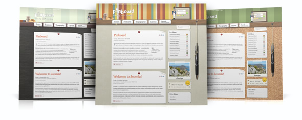 Pinboard template