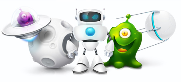 Space 2 Icon Set – Released for April 2012