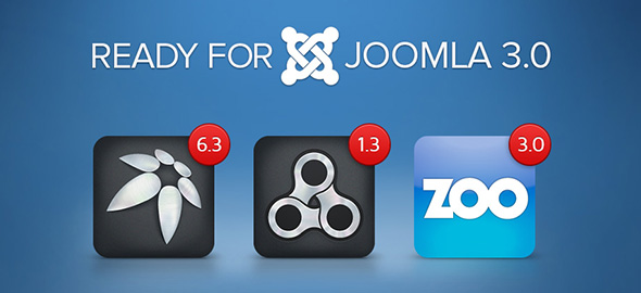 Joomla 3.0 ready! – Latest 19 themes, Widgetkit and ZOO