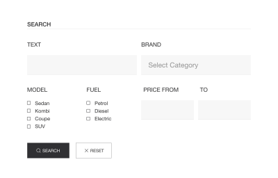 DJ-ContentFilters for the YOOtheme Pro page builder