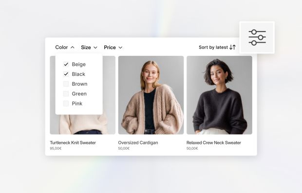 WooCommerce Filter Element