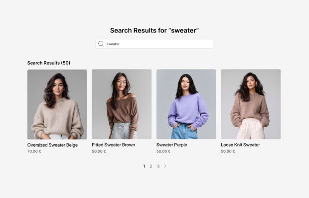 Search Results Page