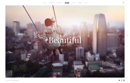 Stage Joomla Template Rose Style