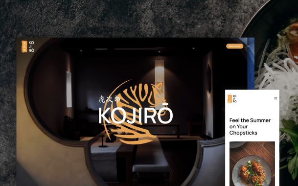 Kojiro – A Restaurant Theme for WordPress and Joomla