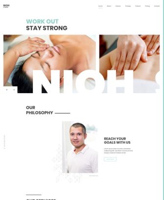 White-Turquoise Style