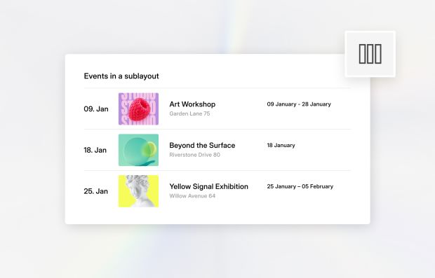 Sublayout Element