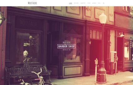 Moustache Joomla Template Default Style