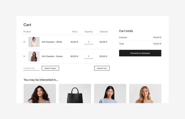 WooCommerce Pages