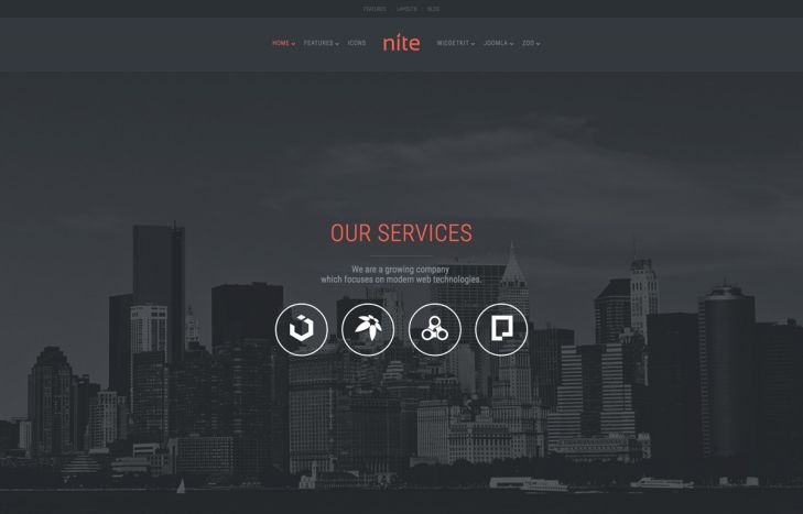 Nite Joomla Template