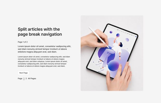 Page Break Navigation